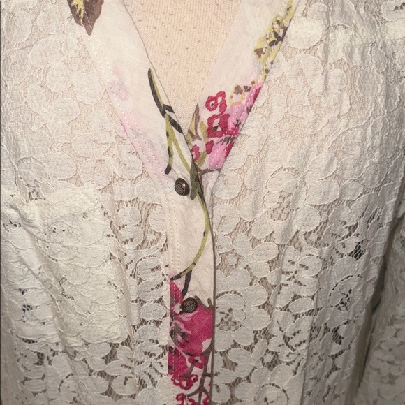 Floral Lace Maxi Dress - Picture 5 of 7
